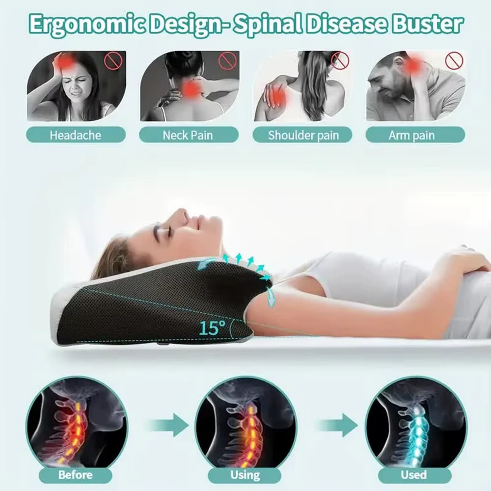 Travesseiro Ortopédico Cervical