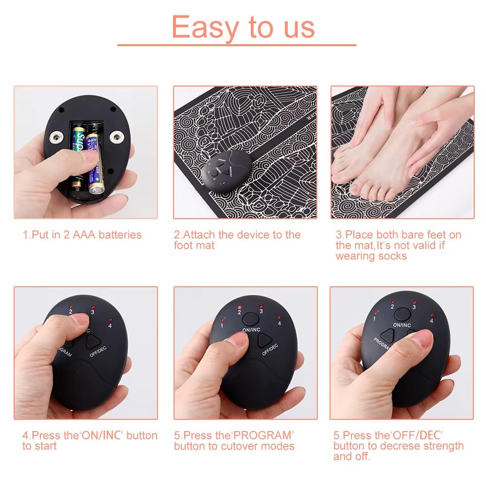 Massageador de Pés Elétrico FootEase