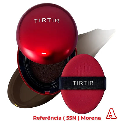 Base Cushion Red Glow Coreana – Pele Impecável em Segundos