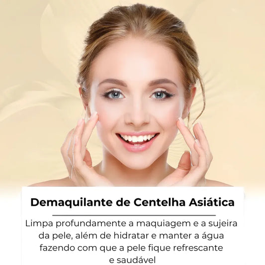 Demaquilante Centella Asiática – Limpeza Suave e Hidratação