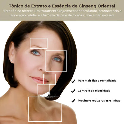 Tônico Ginseng - Antienvelhecimento